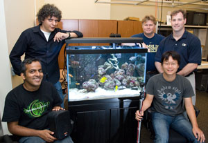 GT Accessible Aquarium Project tracking and music team members